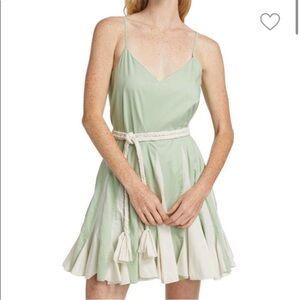 Rhode Casey Rope Dress Green Size Large